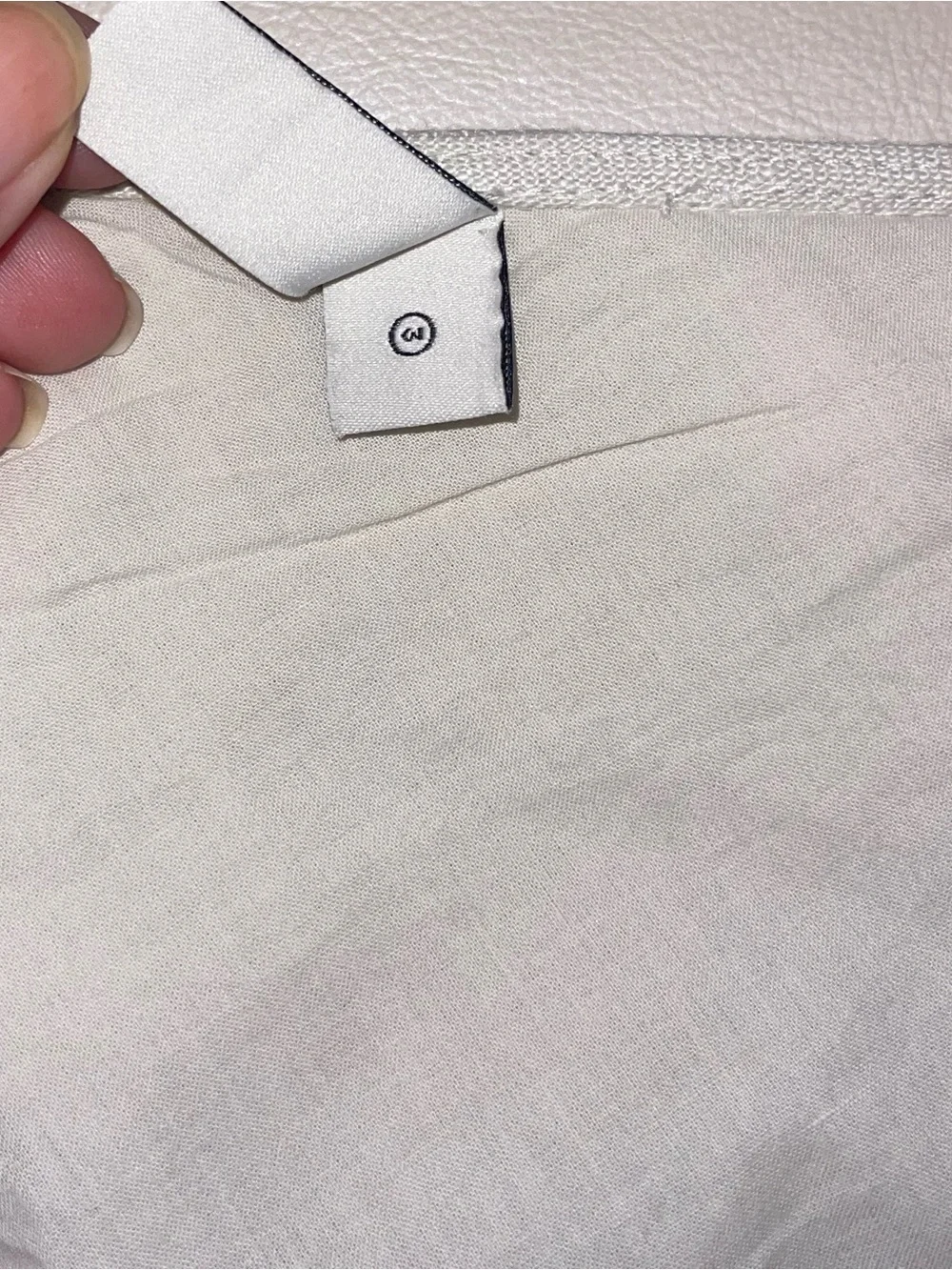 SIR. Affogato Asymmetric Top in Ecru - Picture 12 of 15